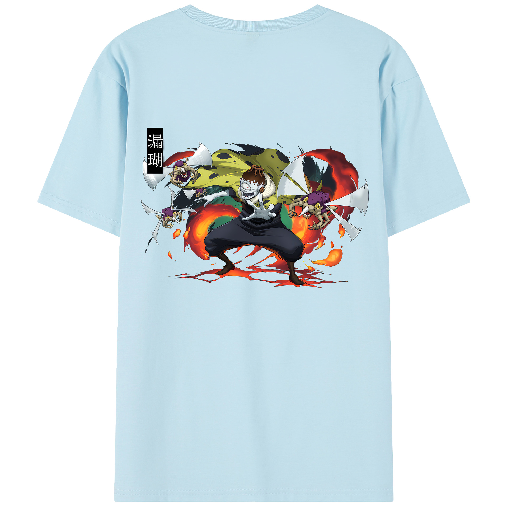 （画像用） 呪術廻戦 Jujutsu Kaisen 綿100％半袖Tシャツ（背面プリント）